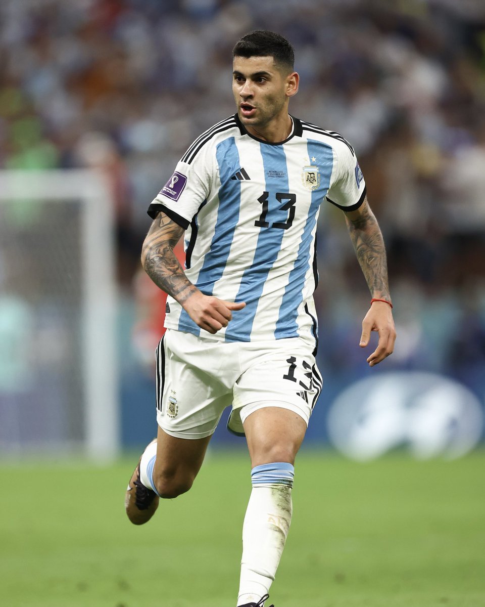 SpursOfficial's tweet photo. Congrats @CutiRomero2! 🙌

Argentina are heading to the semi-finals! 👏 https://t.co/6f79ELHUcQ
