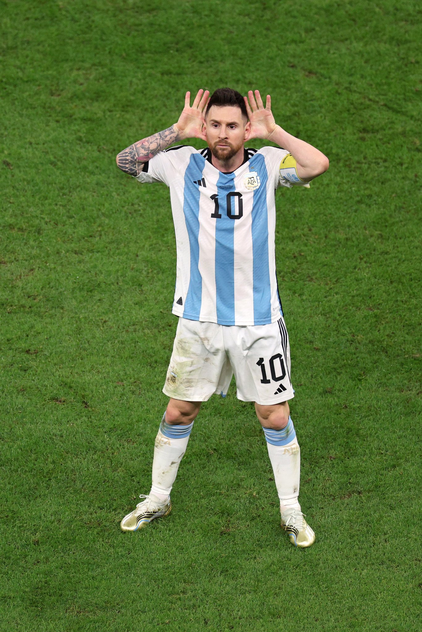 FIFA World Cup on X: The #FIFAWorldCup Champions club has a glorious new  entrant 🇦🇷 🏆 Lionel Messi's Argentina!  / X