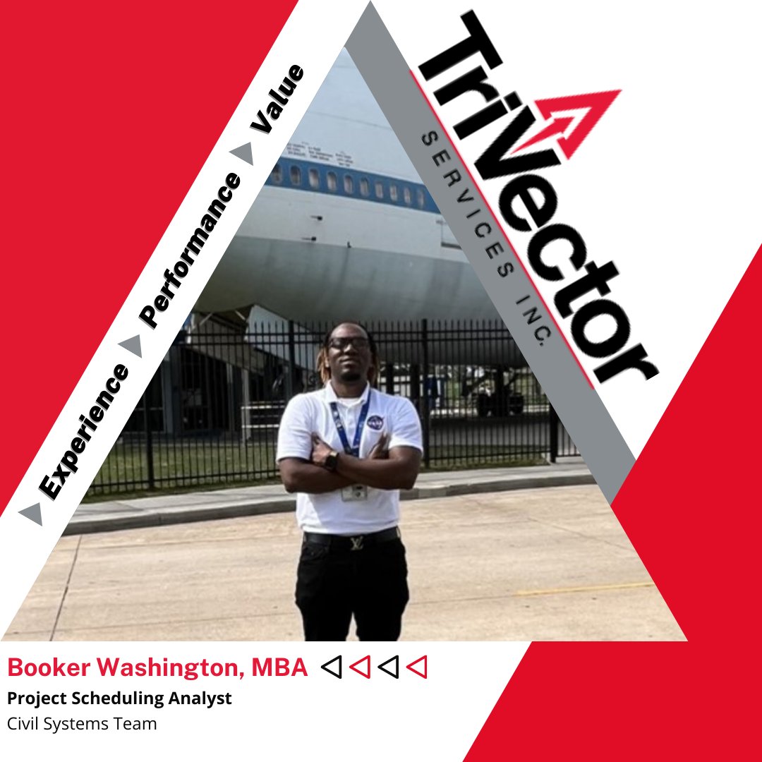 trivector_us's tweet photo. TSI is excited to welcome Booker Washington, MBA, to our Civil Systems team as a #ProjectSchedulingAnalyst! 

Booker is an SU and LSU graduate and looks forward to working more in depth with planetary projects. https://t.co/zxWoJUXF8C
