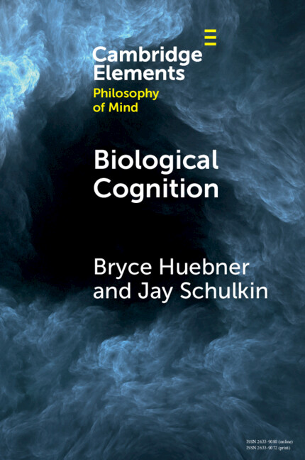 New Cambridge Element Biological Cognition by @NeuroYogacara and Jay Schulkin out now! Read for free for 2 weeks #cambridgeelements #Philosophy ow.ly/ygy850LZmiR