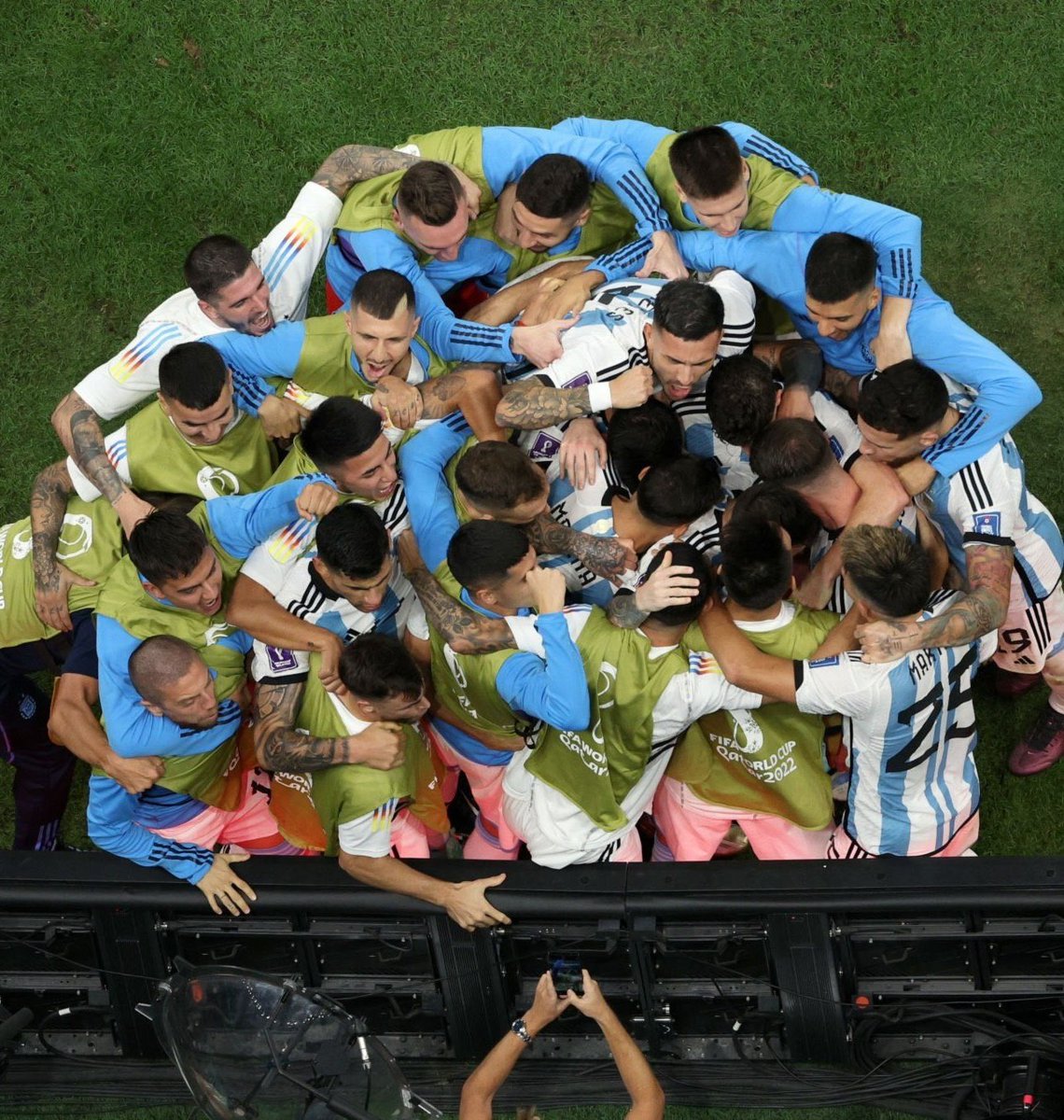ARGENTINA CARAJO. VAMOS.