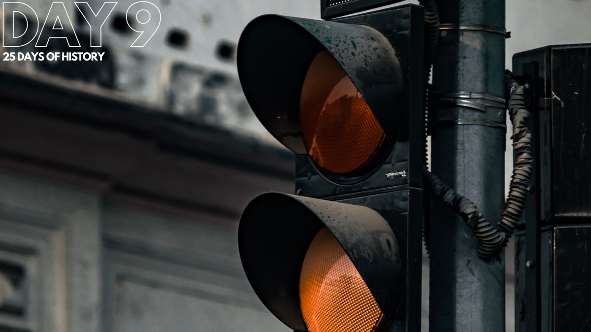 1869, the first traffic lights were installed outside the Palace of Westminster in London. A British railroad engineer modified a signaling system from the railway to control traffic and allow people to cross the road safely. #historicnewspapers #onthisday #didyouknow