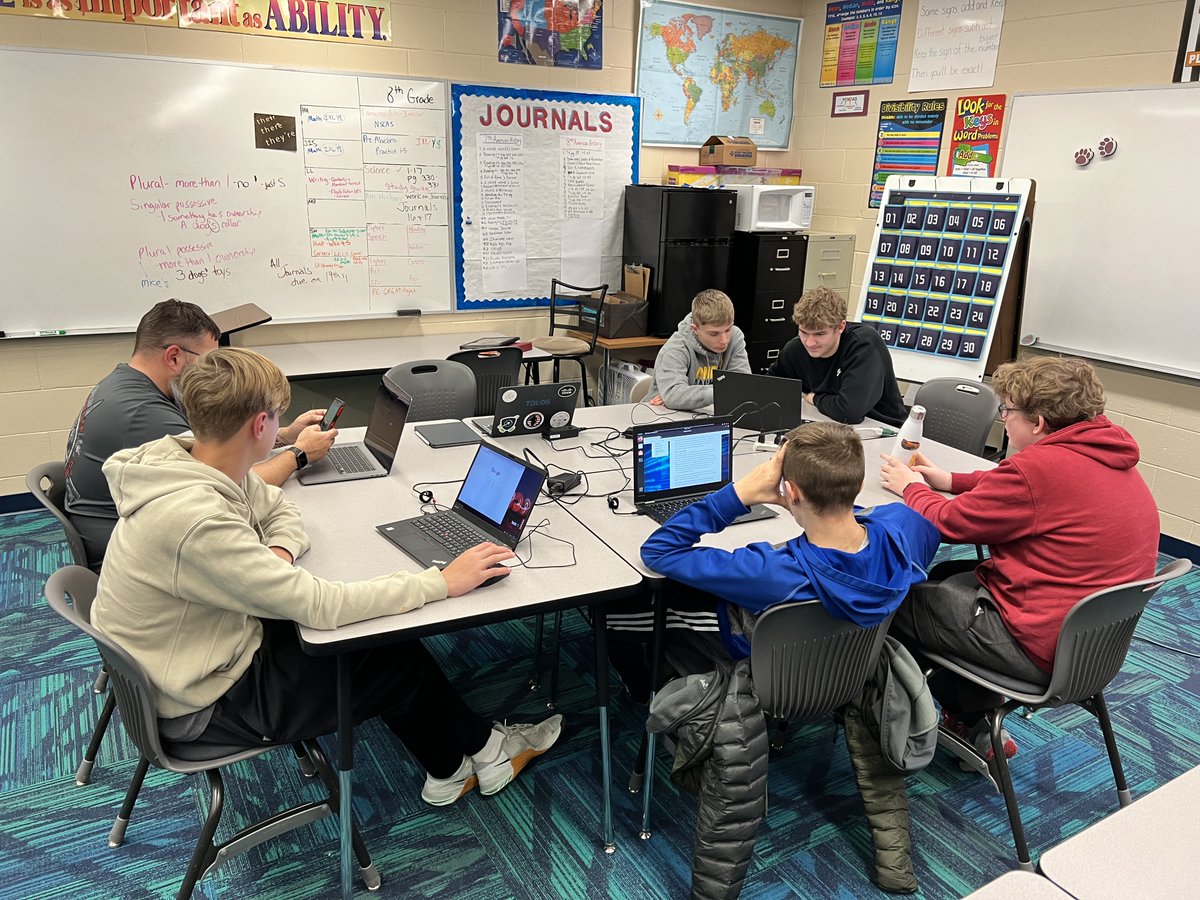 gregpage's tweet image. CyberPatriot state competition in kicking off and the @c1stoga  team is ready to go!!!