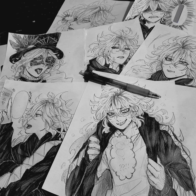 描くの楽しすぎるこの男 