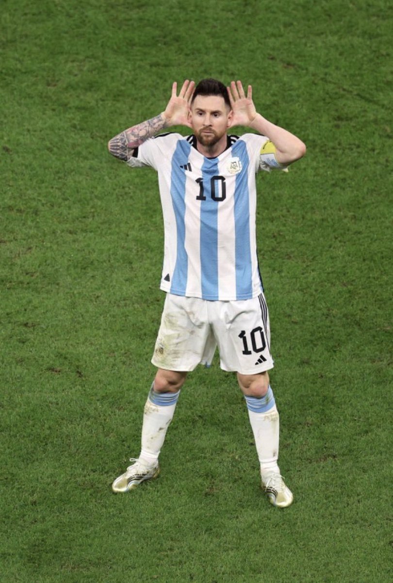 _Thomaslopez_'s tweet photo. Le foot doit une Coupe du Monde au plus grand joueur de l'histoire qu'est Lionel Messi ! 💙 https://t.co/BTK0nHVUuI