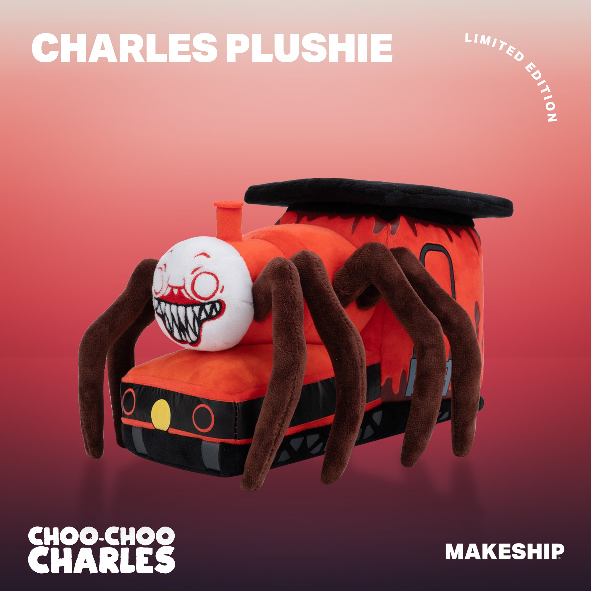 Two Star on X: To celebrate launch day, I'm giving you the chance to win a  Choo-Choo Charles Plushie 🥳 How to enter? - Follow @makeship and  @twostargames - Retweet this post