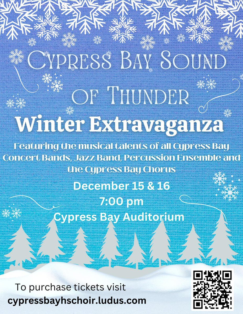 Join us next week for a festive night of music! Two nights available to allow for everyone a chance to watch these talented students perform! Reserve your seats now!