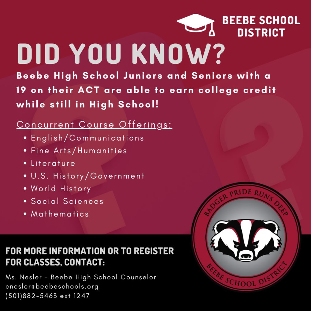 Beebe School District tweet media