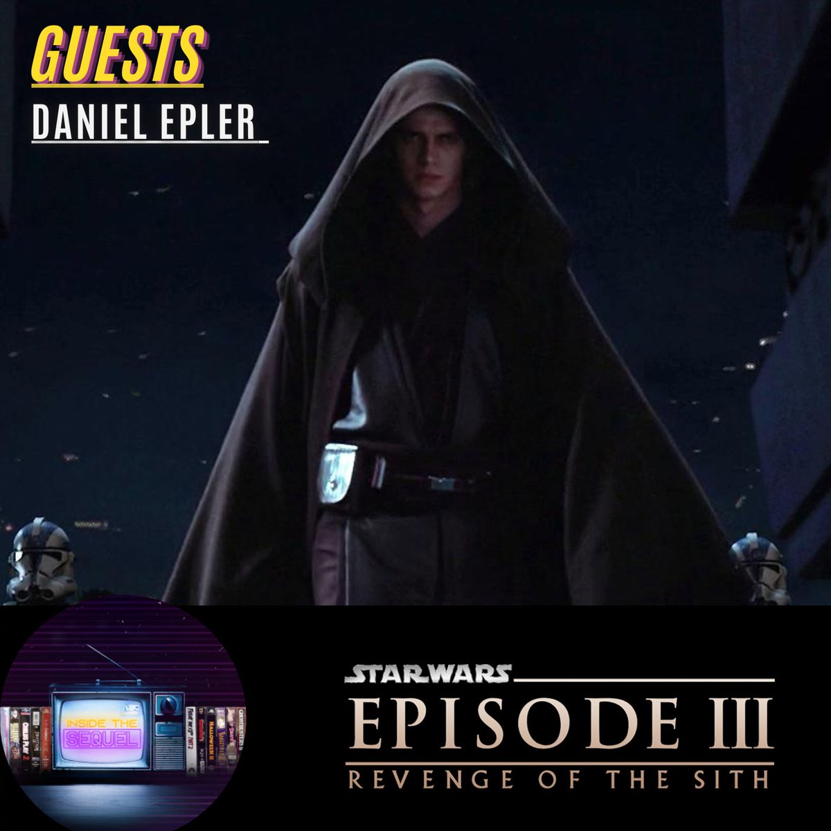 InsideSequel's tweet photo. Our last episode of #StarWarVember comes to a close. Thank you @EplerDaniel for coming on to praise this film. What do you remember about Revenge of the Sith?
Listen now:
iTunes-https://t.co/av1FOsN7Ad
Spotify-https://t.co/azC9D2r5EN https://t.co/66jKTuZ3fT