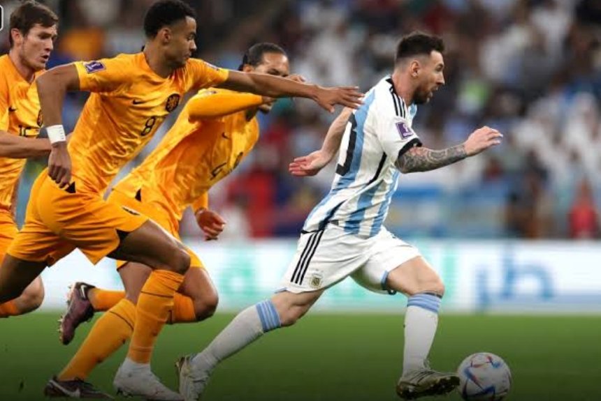 Samratsamsmind's tweet photo. And the dream lives on. #Qatar2022 #argentinaVsnetherlands #Messi #WorldCup #Argentina https://t.co/HuqYwdt5Ak
