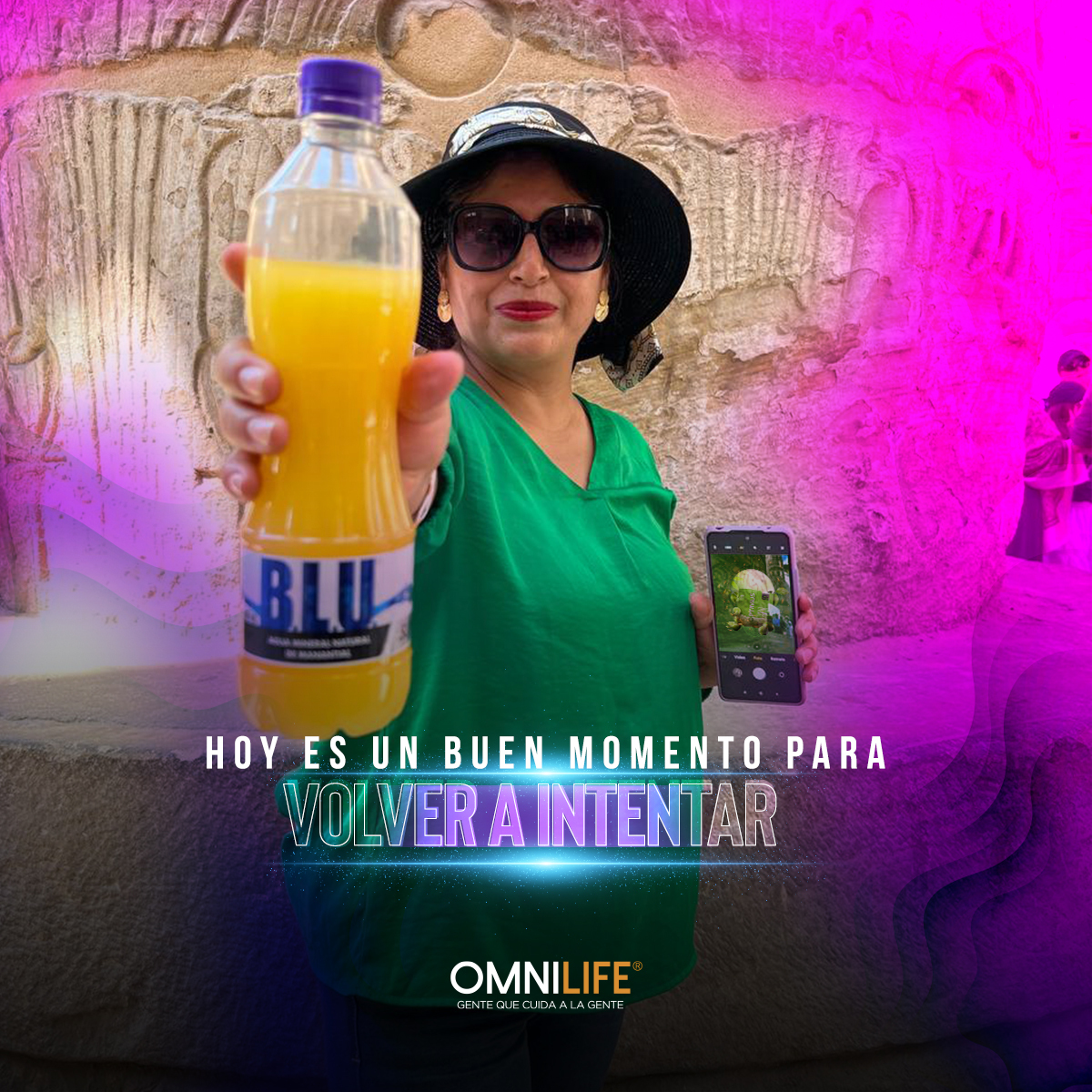 No te rindas en tus proyectos, recuerda que el éxito depende del esfuerzo dedicado. 

Con constancia y salivita lograrás alcanzarlos. 

#OMNILIFE