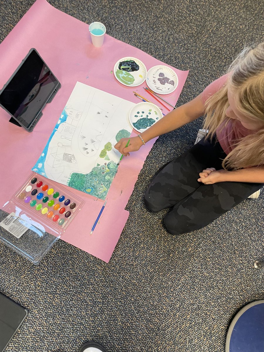 SchultzLiberty_'s tweet photo. Sneak preview of our artist study! Students read a biography of an artist, wrote a summary, and the final piece is to recreate one of the artist’s famous paintings! See if you recognize any of their famous works 👀 @Ogean_Liberty  @OSD135 @SenorBrownOSD https://t.co/H5ioYxC3QT