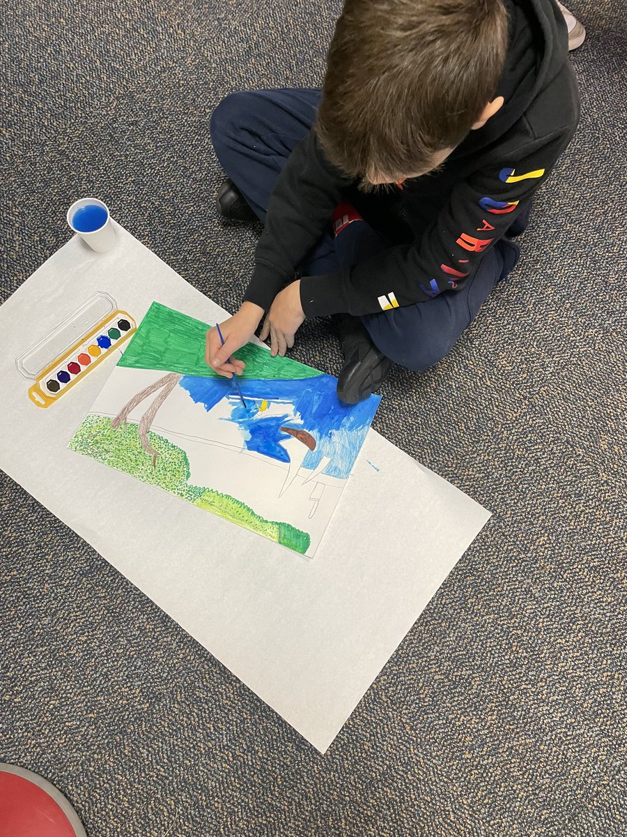 SchultzLiberty_'s tweet photo. Sneak preview of our artist study! Students read a biography of an artist, wrote a summary, and the final piece is to recreate one of the artist’s famous paintings! See if you recognize any of their famous works 👀 @Ogean_Liberty  @OSD135 @SenorBrownOSD https://t.co/H5ioYxC3QT