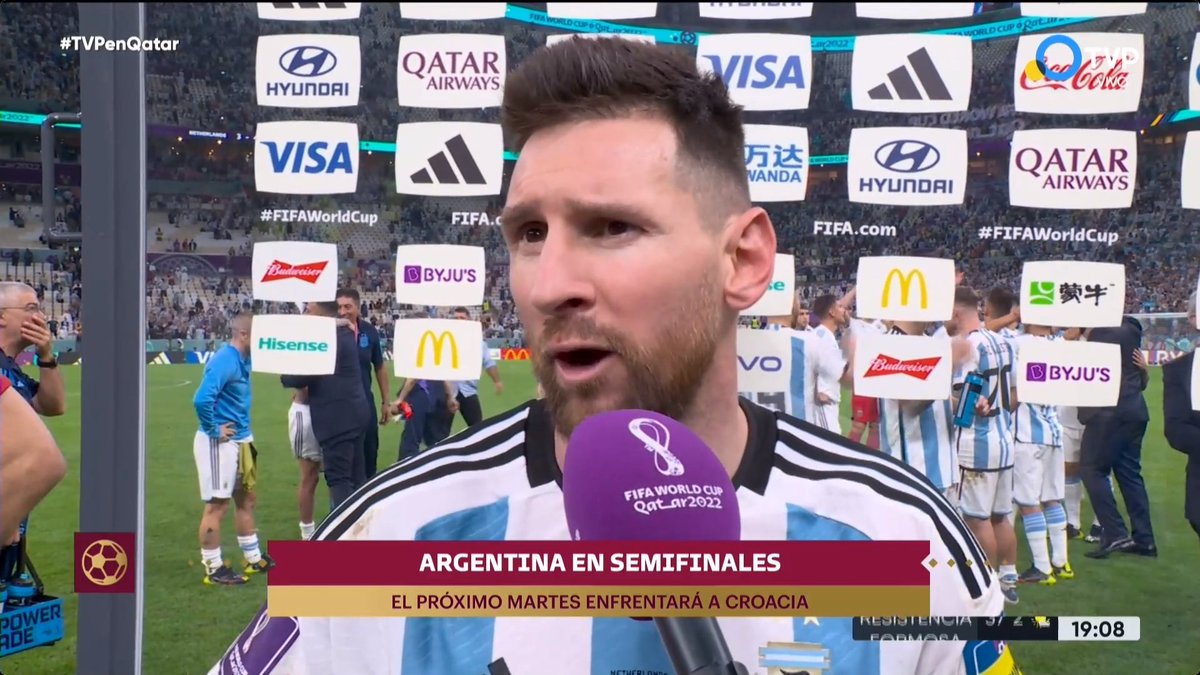 "La FIFA no puede poner un árbitro que no esté a la altura" dice Messi ❤️❤️❤️🇦🇷🇦🇷🇦🇷