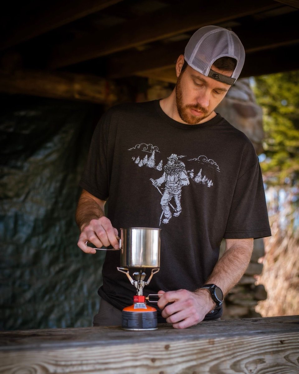 BackcountryTees's tweet photo. How crucial is that first cup of joe at camp in the morning? Very! https://t.co/udDVDCqy2m