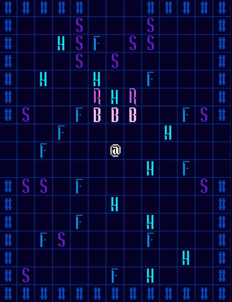 Making a prototype of the Labyrinth in ASCII style! #rpgmaker #gamedev #IndieGameDev #indiegames #100daysofCode #javascript