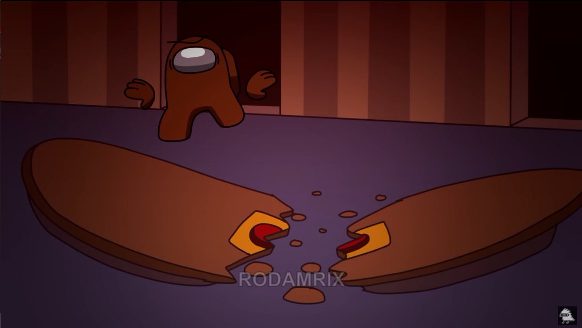 rodamrix's tweet photo. While playing the new Among Us update Hide N Seek with others and my reaction was: "LOL the BUTTON'S BROKEN in meeting room!😆"

(I slowy start remembering my latest Among Us Alternate Animation few months ago! Hahah!😂)

Seriously! The Hide N Seek is really fun!!! 
Go play! 😄✨ https://t.co/KOYWG6sXog