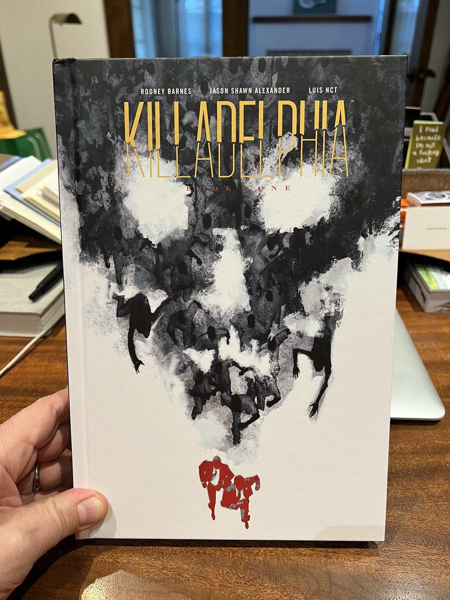 My deluxe hardcover edition of KILLADELPHIA came! One of the most disturbing, funny, and original takes on vampirism and the hidden history of America I’ve ever read! I love this series!
<a href="/TheRodneyBarnes/">Rodney Barnes</a> <a href="/ImageComics/">Image Comics</a>