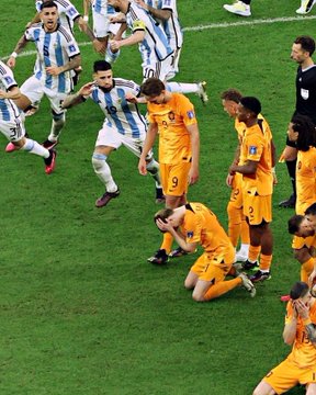 W杯で負けたオランダに煽りポーズ アルゼンチン選手が説明 反撃だった Qoly Fifa ワールドカップ 22 完全ガイド By Abema