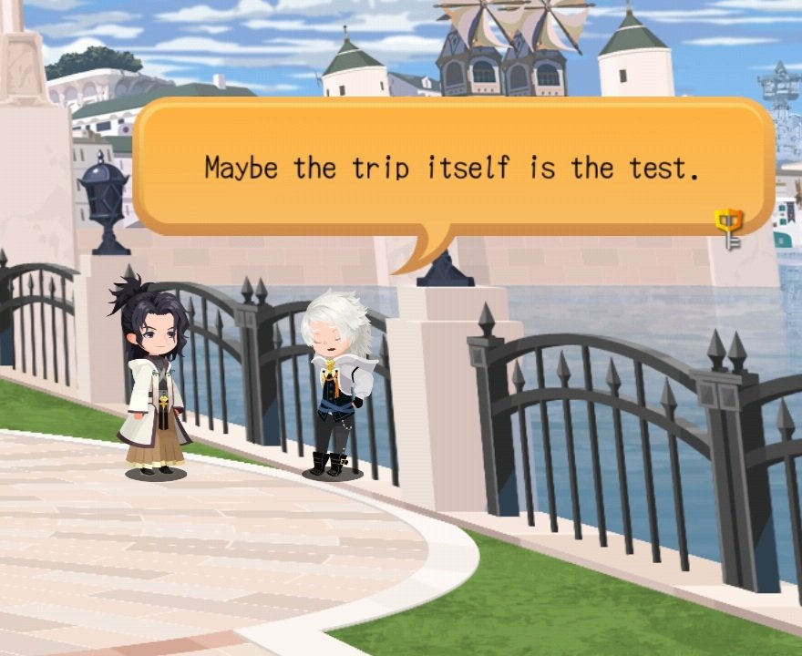 "Maybe the trip itself is the test."

#KingdomHearts #KHDR #Baldr