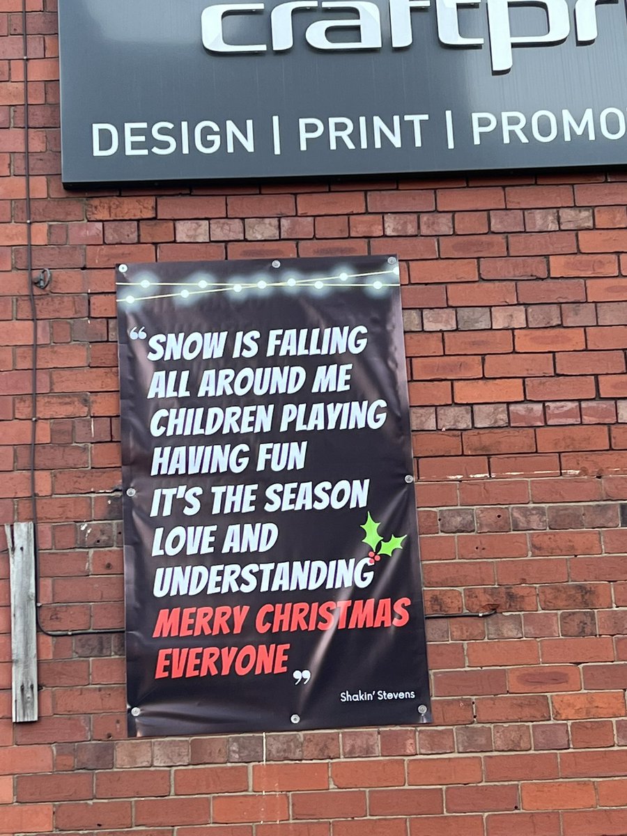 You have our permission to Sing along when you see our new banner. #Christmas #hellohorwich #bitofshaky