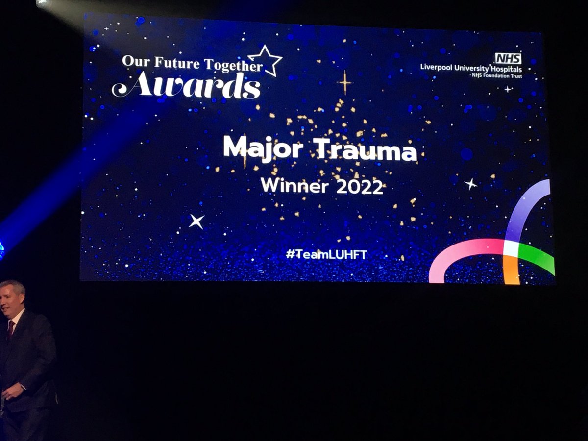 AintreeMTC's tweet image. great news we won at @LivHospitals  award night 
well done to all our team involved. the photograph is only a handful of the people and specialities involved in delivering this amazing service to the people of mersey cheshire and isle of man . team work . 🩼🫁🩺🦾🚁🚑🏥🩸