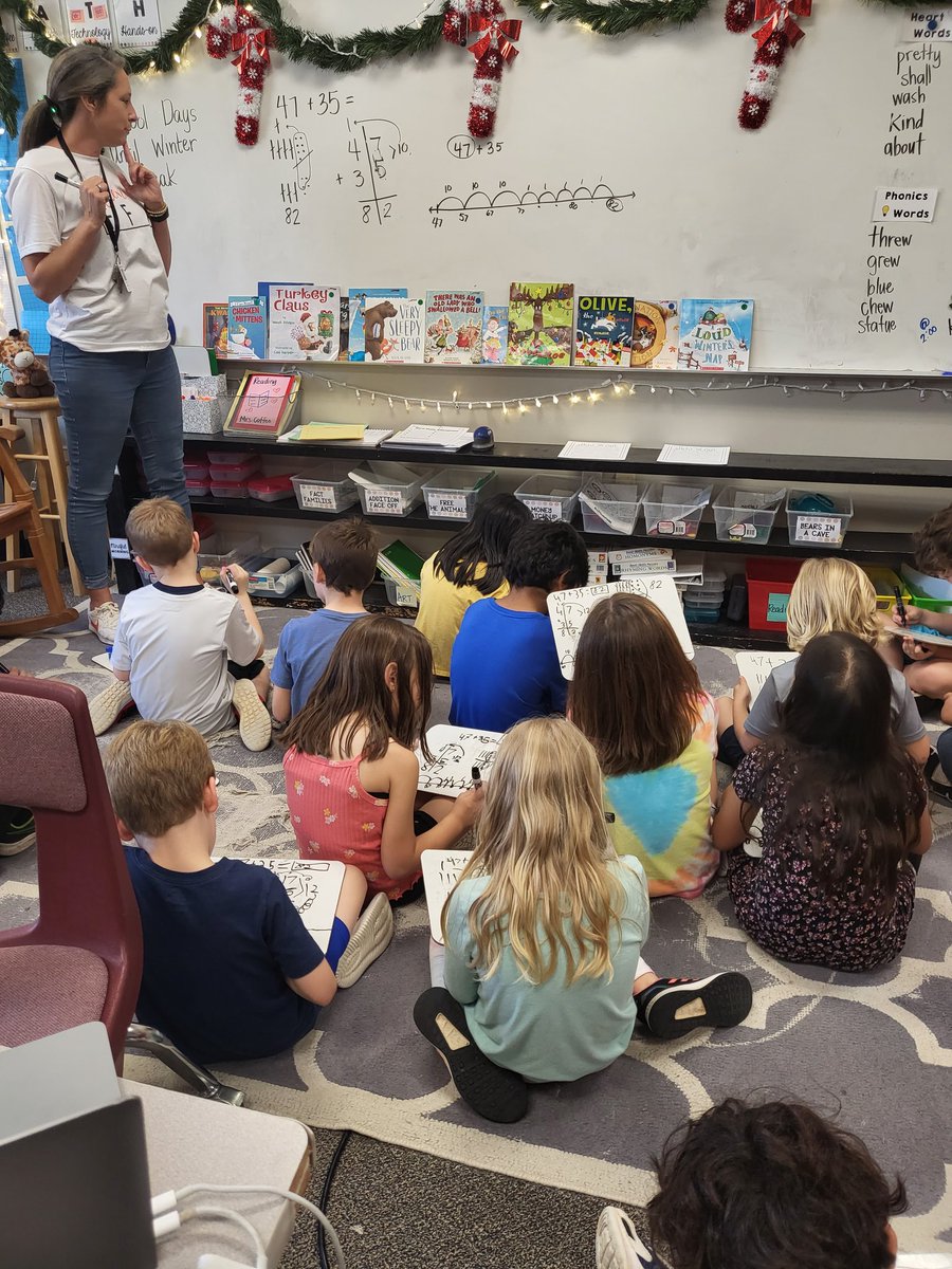 EriCruzLISD's tweet photo. Minds were at work in @2ndPlain  today! Students were able to use their own methods of problem solving while Mrs. Coffee tested them out. These communicators and collaborators were hitting it out of the park! #JPEpride https://t.co/P8ZSrT5wX5