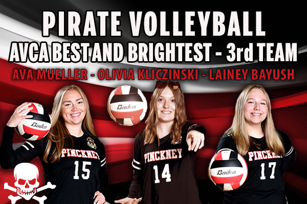 Congrats Olivia Kliczinski - OH <a href="/OKliczinski/">Olivia Kliczinski</a> 
Ava Mueller - RS/OH
Lainey Bayush - DS
AVCA Best and Brightest - 3rd Team