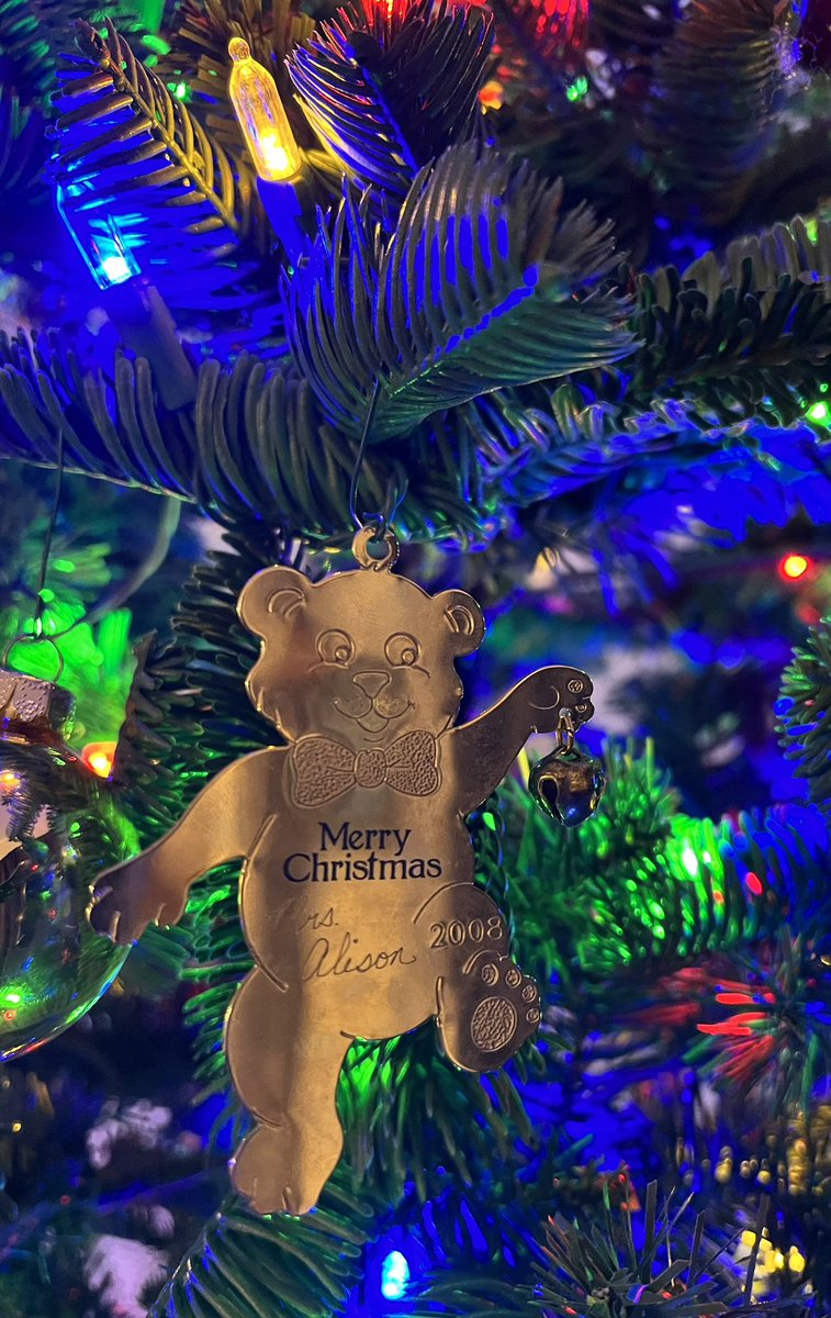 Natasha_Allison's tweet photo. 🎄 Ornaments from former students have a special place on the tree and in my heart ♥️ https://t.co/YefscUmkQS