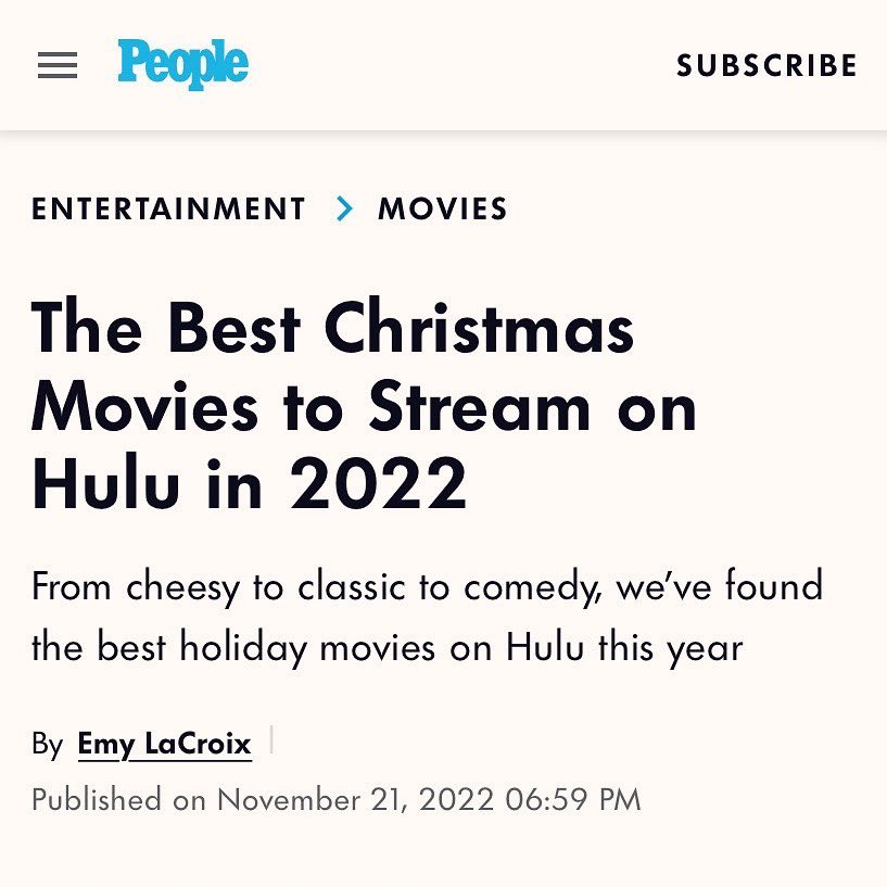 romainewaite_'s tweet photo. #sayingyestochristmas #hulu https://t.co/sDzkIwbPKn