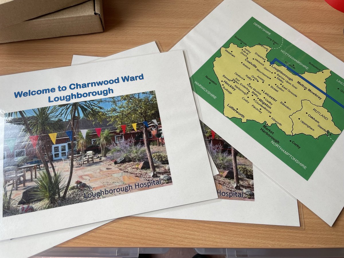 These prompt sheets were helpful for patients on <a href="/ward_rutland/">Rutland Ward</a> who may have had cognitive issues or felt disoriented to the ward.I tweaked them for Charnwood Ward which has also proven a handy tool for patients with confusion🗺️ <a href="/LPT_Activities/">LPT Meaningful Activities</a> @LPTReablement <a href="/SkinnerCarla/">carla yaxley</a> <a href="/LPTnhs/">Leicestershire Partnership NHS Trust</a>