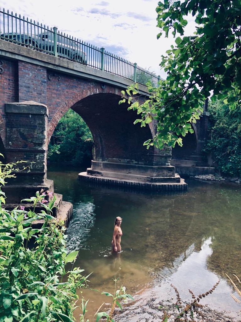 Nude-ercise on Twitter: "#skinnydipping in the summer was an altogether warmer experience than