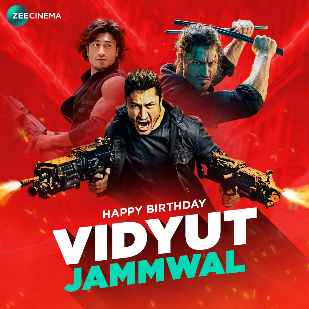 Wishing all-time action star a Happy Birthday! 

<a href="/VidyutJammwal/">Vidyut Jammwal</a>   

#VidyutJammwal #Birthday #ZeeCinema #SeeneMeinCinema