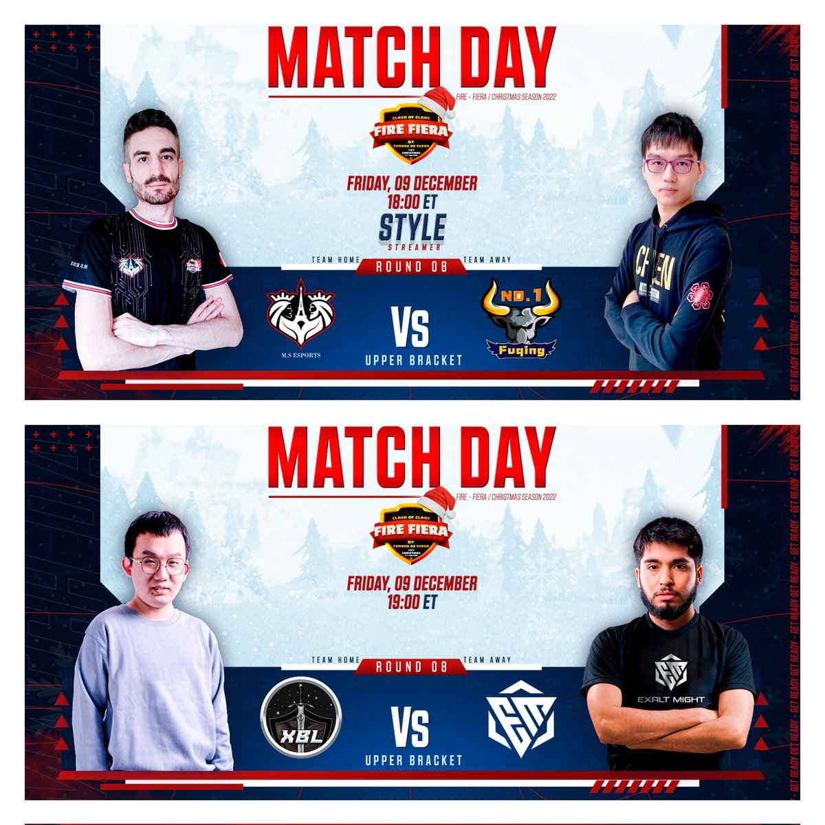 Style (@style_coc) on Twitter photo 🟣 LIVEEEEEEE!
Hablamos un poquito de lo lindo que es el fútbol y luego DOBLE GUERRAZA modo ASMR! 🤣
🏆 @FireFiera UB
✅ <a href="/MS_EsportsCOC/">M.S Esports 2</a> vs <a href="/FuChingCoC/">FuChing NO.1</a>
✅ <a href="/ExaltMight/">Exalt Might Esports</a> vs @XBL_coc
TODOS para DENTRO! 🥰
👉 twitch.tv/style_coc 🟣 LIVEEEEEEE!
Hablamos un poquito de lo lindo que es el fútbol y luego DOBLE GUERRAZA modo ASMR! 🤣
🏆 @FireFiera UB
✅ <a href="/MS_EsportsCOC/">M.S Esports 2</a> vs <a href="/FuChingCoC/">FuChing NO.1</a>
✅ <a href="/ExaltMight/">Exalt Might Esports</a> vs @XBL_coc
TODOS para DENTRO! 🥰
👉 twitch.tv/style_coc