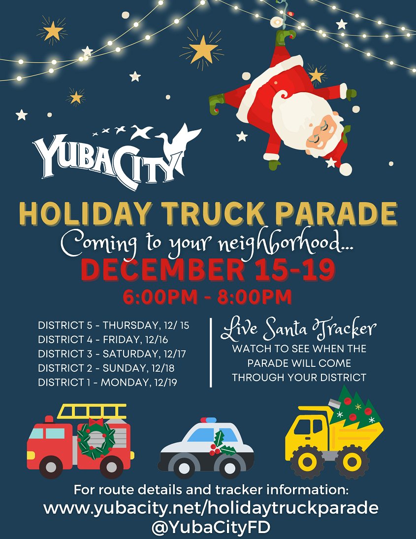 It's a Parade! yubacity.net/HolidayTruckPa…