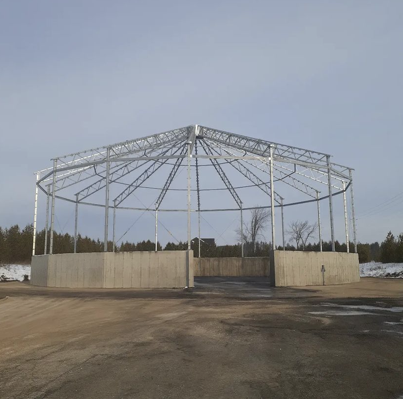 WeCover_Steel's tweet photo. WeCover loves being part of new projects like this #VPstoraDome built by @AVPConInc. 

Are you looking for better storage on your farm? WeCover structures are pleasant, reliable, and custom tailored to fit your needs. #WeCover does it better. https://t.co/KaqJtrC2ib