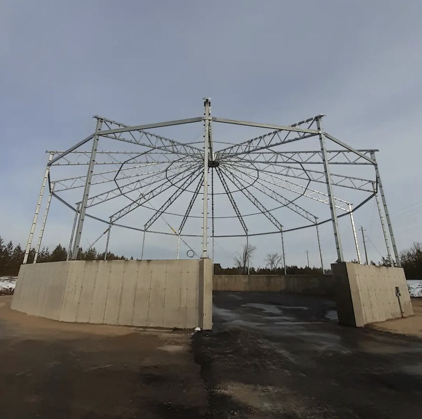 WeCover_Steel's tweet photo. WeCover loves being part of new projects like this #VPstoraDome built by @AVPConInc. 

Are you looking for better storage on your farm? WeCover structures are pleasant, reliable, and custom tailored to fit your needs. #WeCover does it better. https://t.co/KaqJtrC2ib