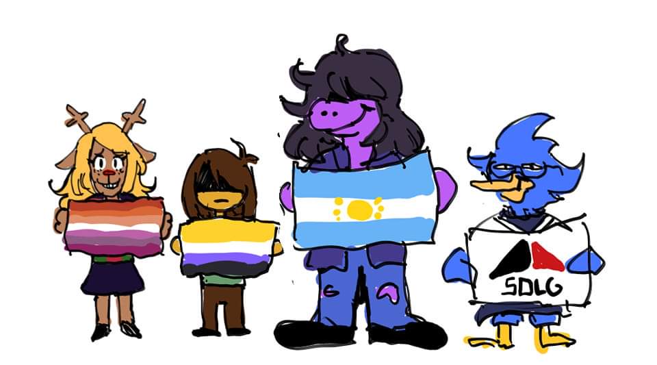 PRIDE FLAGS

#deltarune