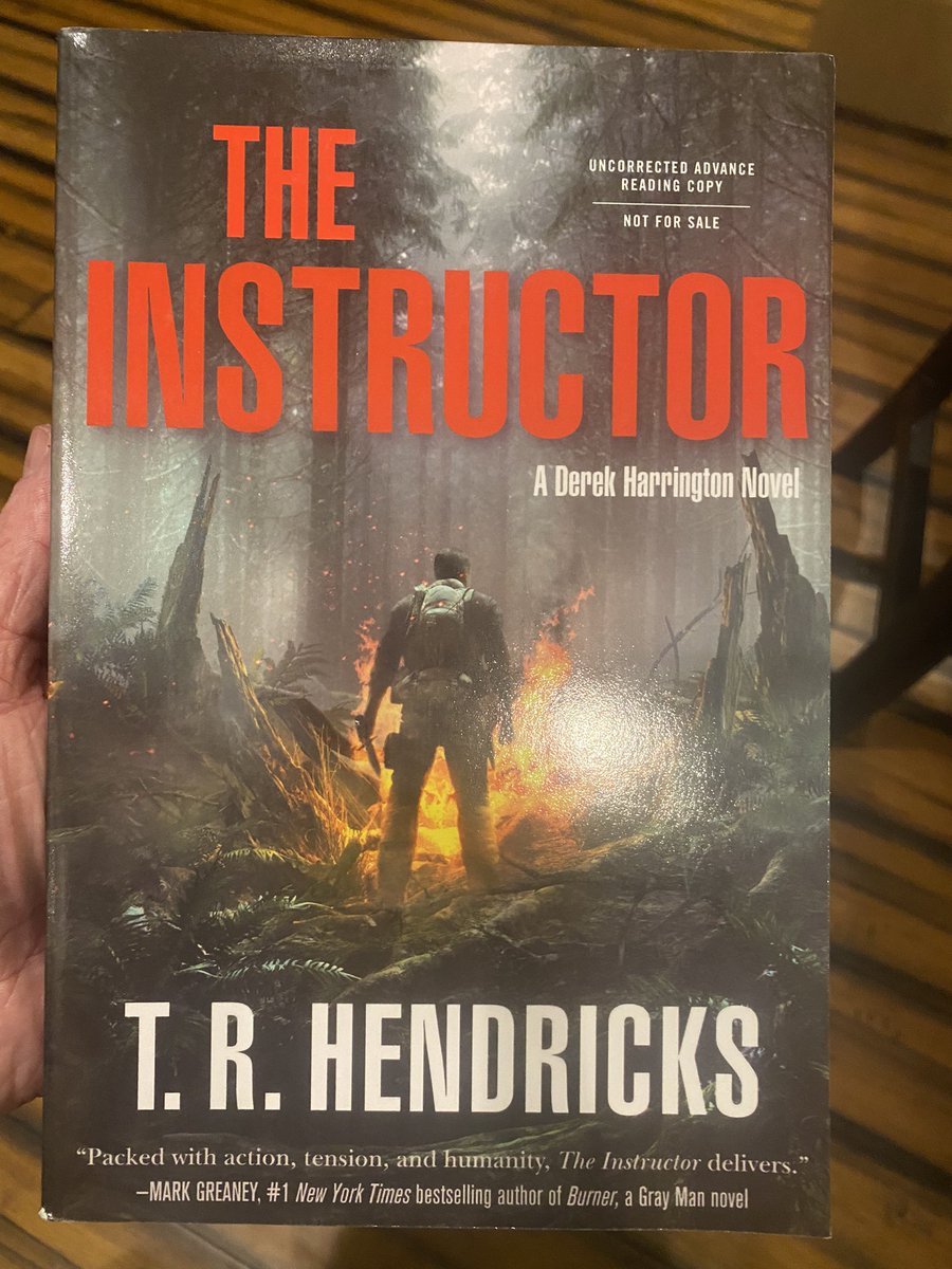 Today was a good mail day! Thank you @TR_Hendricks for the ARC of your #debut novel and I have no doubt it will be a huge success! Time for #amreading #veteranauthors @ForgeReads #WritingCommunity