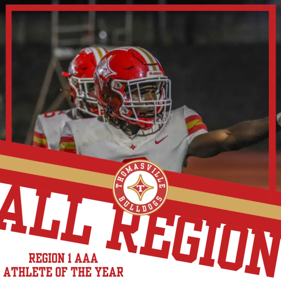 Thomasville Football tweet media