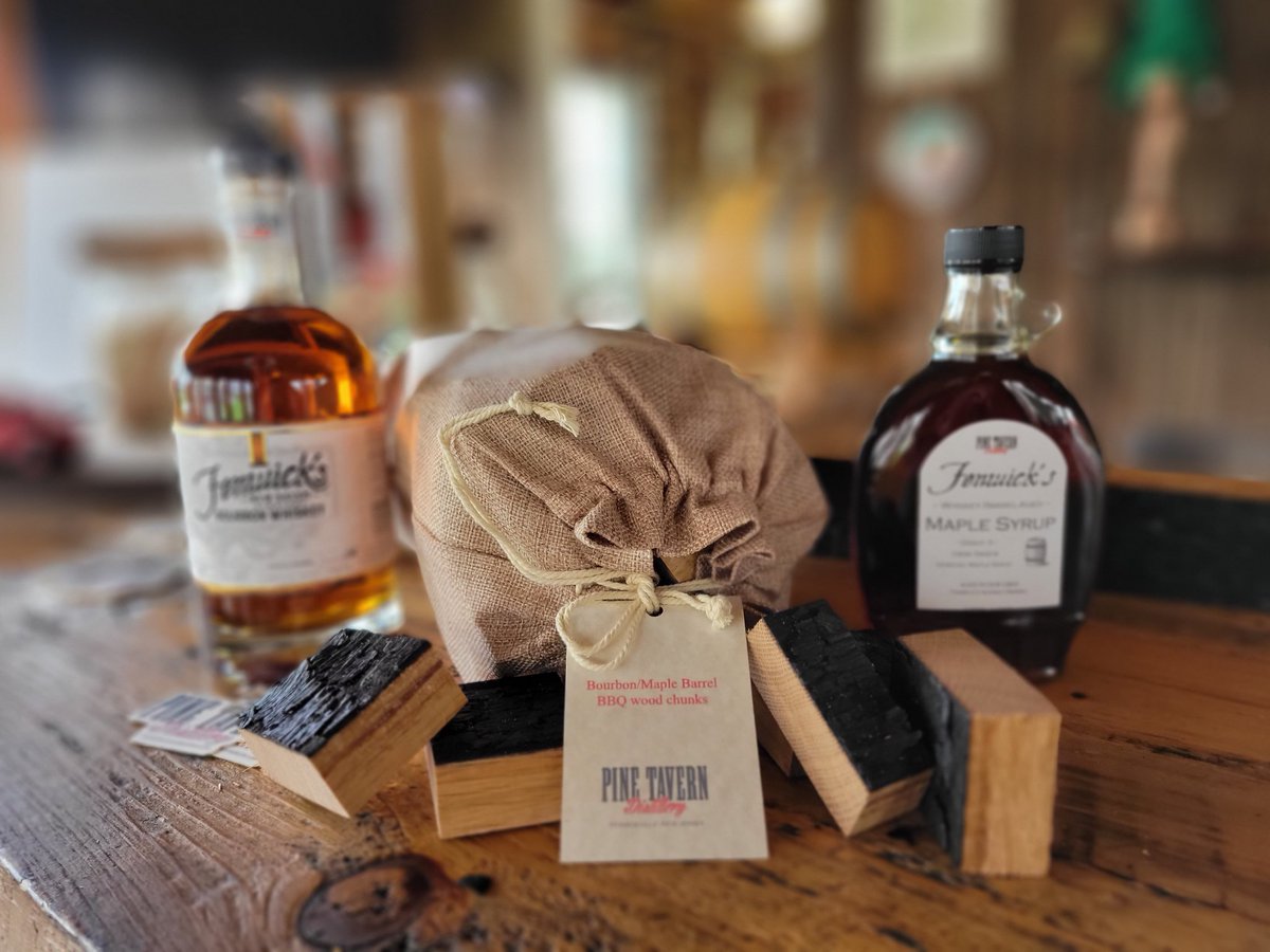 MuddyRunSpirits's tweet photo. Looking for a perfect gift for your BBQ lover? Try our Fenwick’s Bourbon/Maple Syrup Barrel wood chunks!!
#BBQ #smoker #pinetaverndistillery #craftdistillery #newjersey https://t.co/ilR9r5Aogn