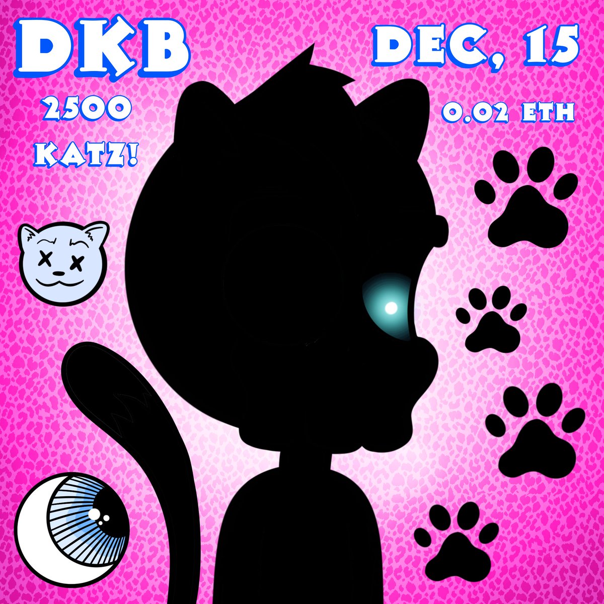 line_art_murder's tweet photo. After a short hiatus, it has been decided. Ded Katz Bounce will launch on December 15th!!!

💙🖤😼🌈💀🖤💙 https://t.co/hCzZuOSZiz