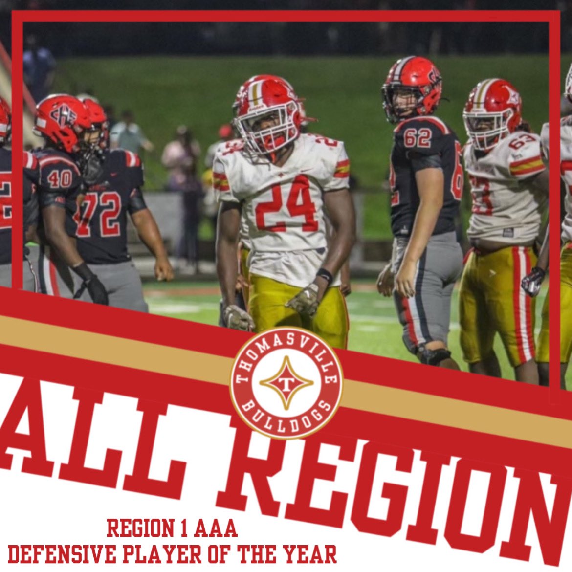 Thomasville Football tweet media