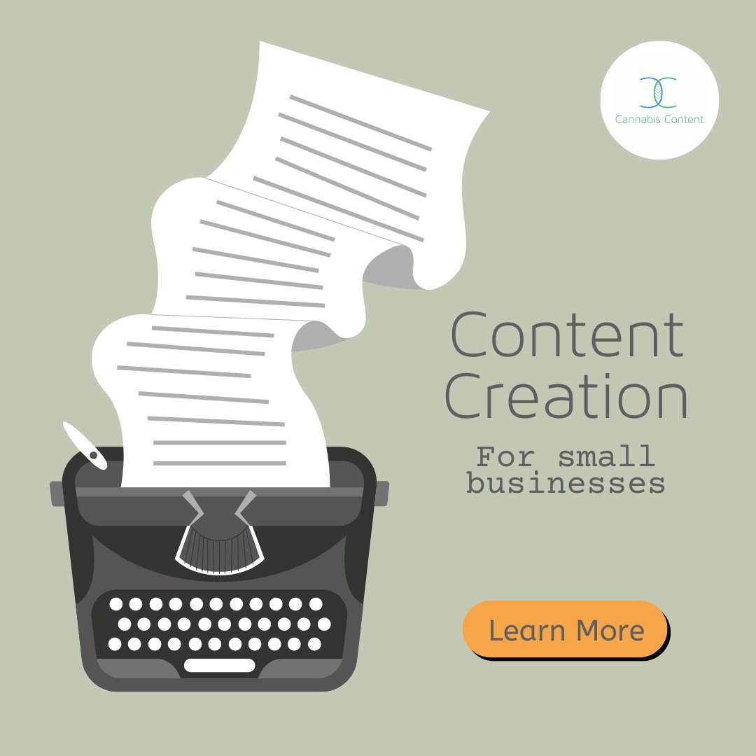 CannaContentLLC's tweet photo. No time to produce content for your website or social media platforms?

Wegotchu!

Learn More: https://t.co/ZeHEnQ6UxH 

#Hemp #CBD #Cannabis #Freelnacers #Writer #ContentCreation #SocialMediaManagement #Outsourcing #DigitalMarketing #Inbound #SEO #HireUs #WinTheInternet https://t.co/TKNBFv0WnV
