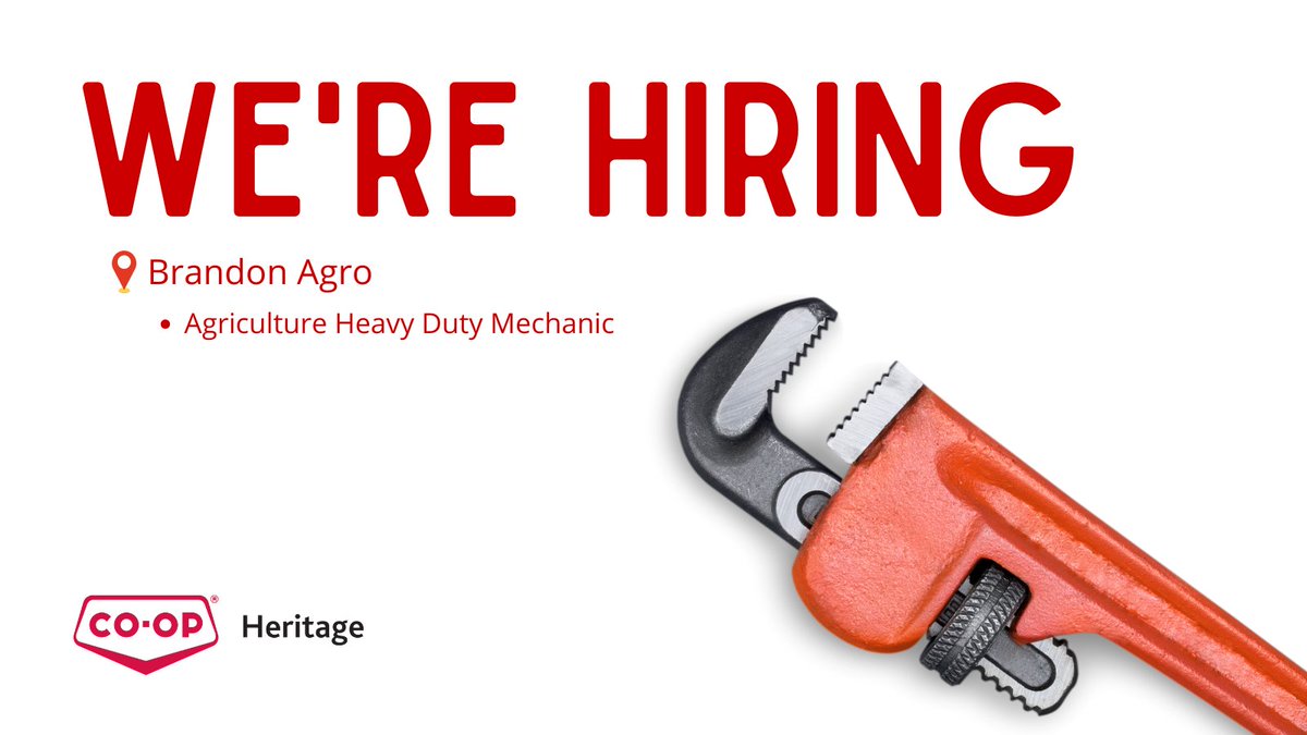 HeritageCoopLtd's tweet photo. Know a mechanic looking for a career change? We have an idea: https://t.co/6LqPuShuOD https://t.co/FAoECP9h2Z