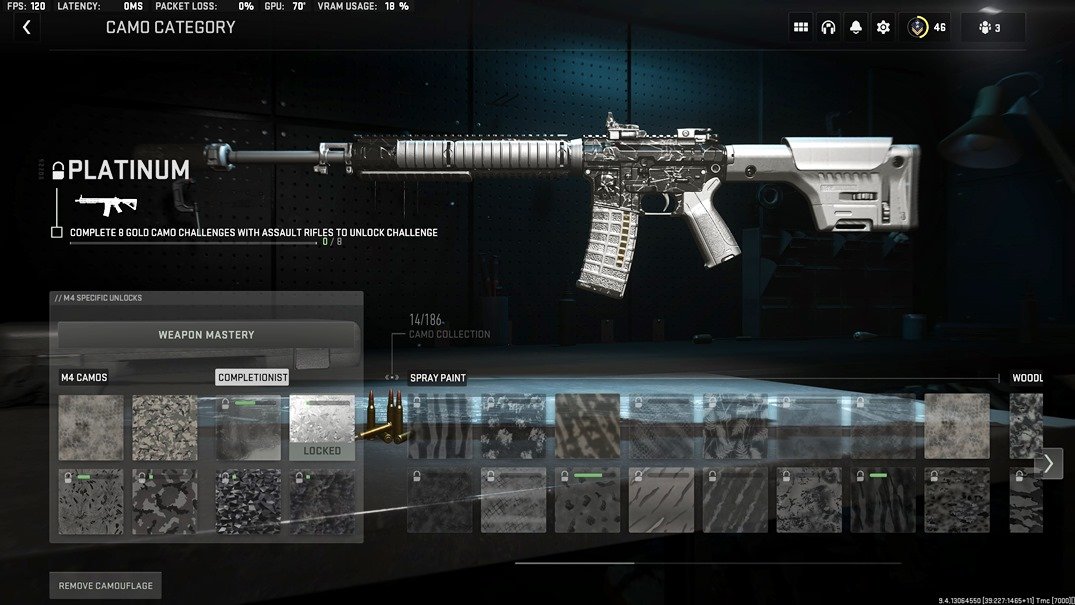 DawnProtocol's tweet image. Hmm,  Platinum🫰
#MW2 #Warzone2