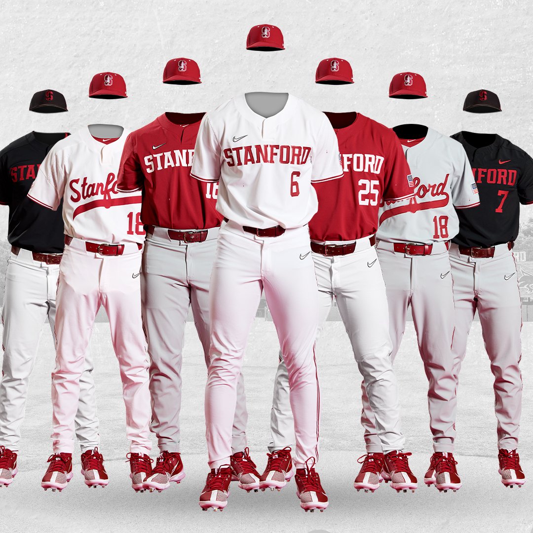 Stanford Baseball on X: Quick Poll 🤔 Which of our uniform combos is your  favorite? 👕 #GoStanford  / X