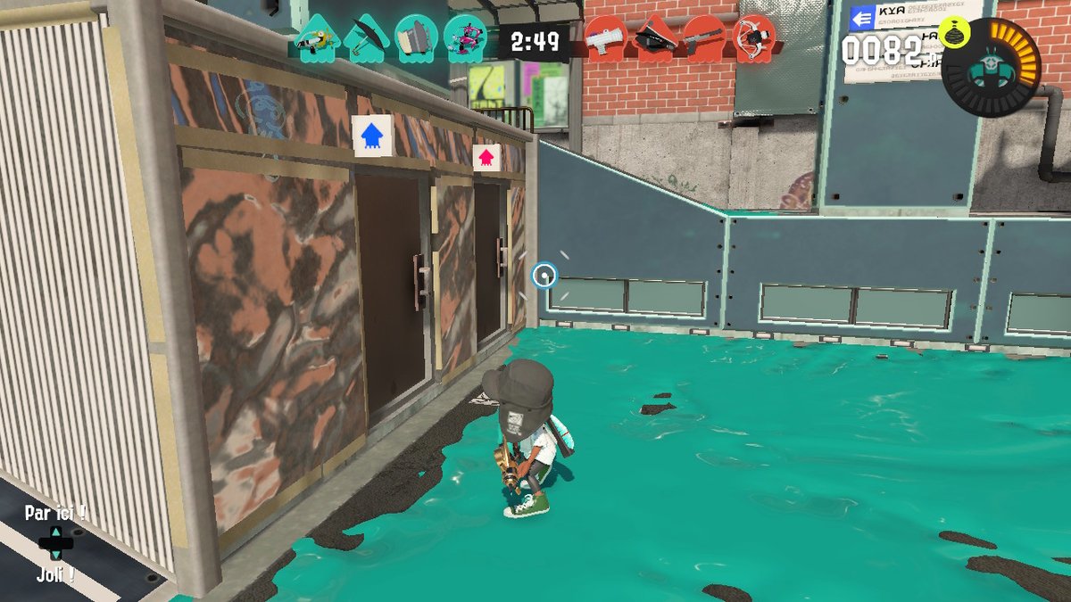 EDeacilys's tweet photo. I didnt know there was bathroom on this map... #Splatoon3 #NintendoSwitch https://t.co/2HBeN6e70j