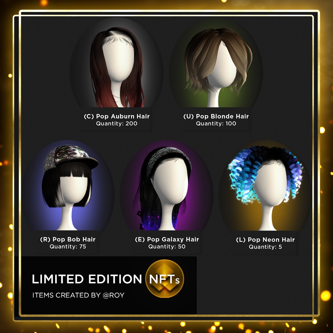 Pop Hair (Female) – IMVU NFT