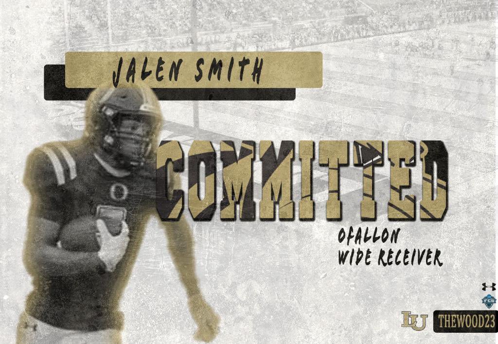 ja1ensmith1's tweet photo. COMMITTED!!! Go Lions!! 🦁
@Lindenwood_OC @CoachAntJones36 @CoachBethany @LindenwoodFB @OFallonFootball @ByronGettis @KJAY_KJAY https://t.co/V98yDUdbZb